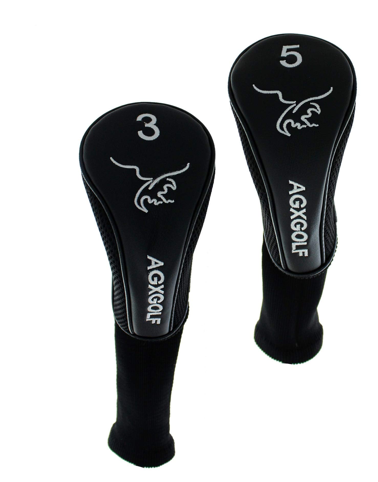 Premium Men's Magnum 3+5 Fairway Woods Golf Club Set - Graphite Shafts with Headcovers (Right Hand, Cadet/Regular/Tall Length, Senior/Regular/Stiff Flex) - Perfect for Driving Range Practice & Course Play