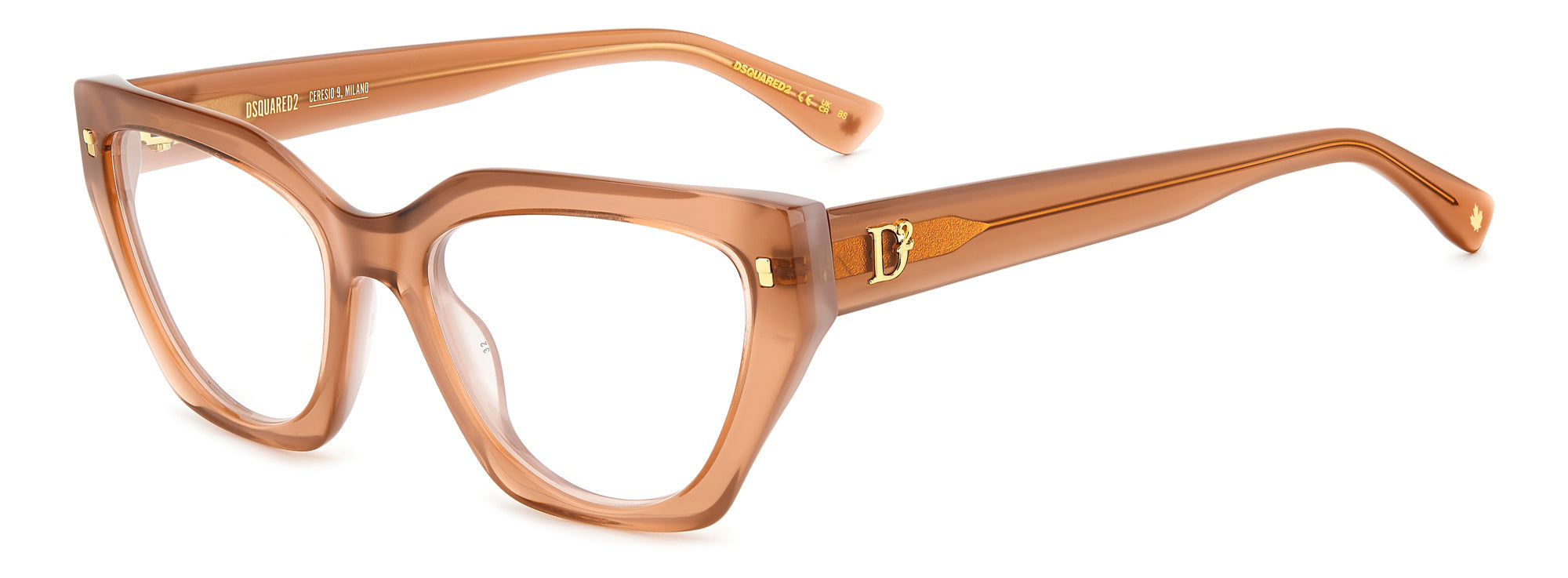 DSQUARED2 D2 0117 Sunglasses - Polarized UV Protection Aviator Style for Men & Women - Perfect for Driving, Beach & Outdoor Activities