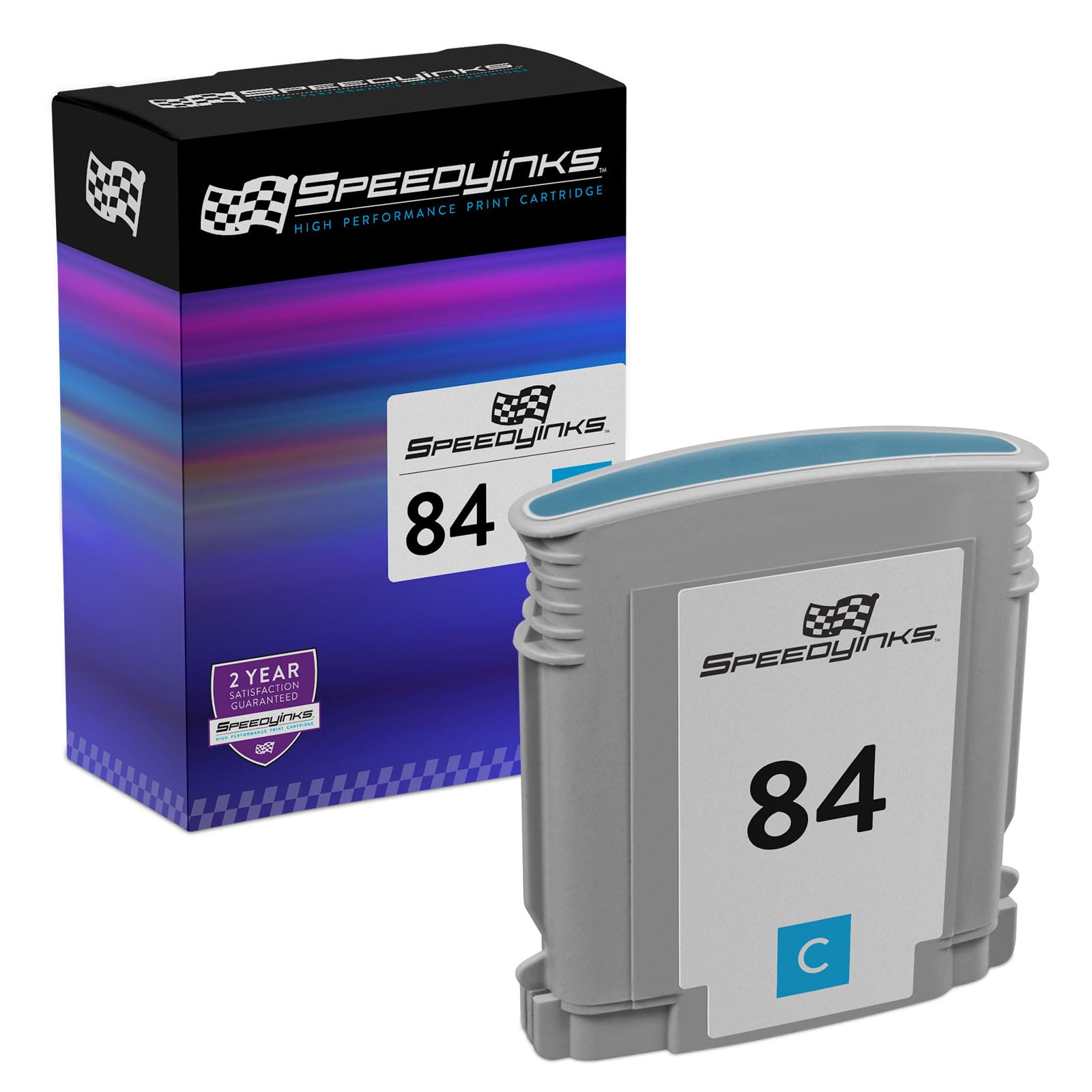 High-Quality Remanufactured HP 85/C9428A Light Cyan Ink Cartridge Replacement - Compatible with HP DesignJet 30 Printer | Perfect for Office Printing, CAD Drawings & Large-Format Documents