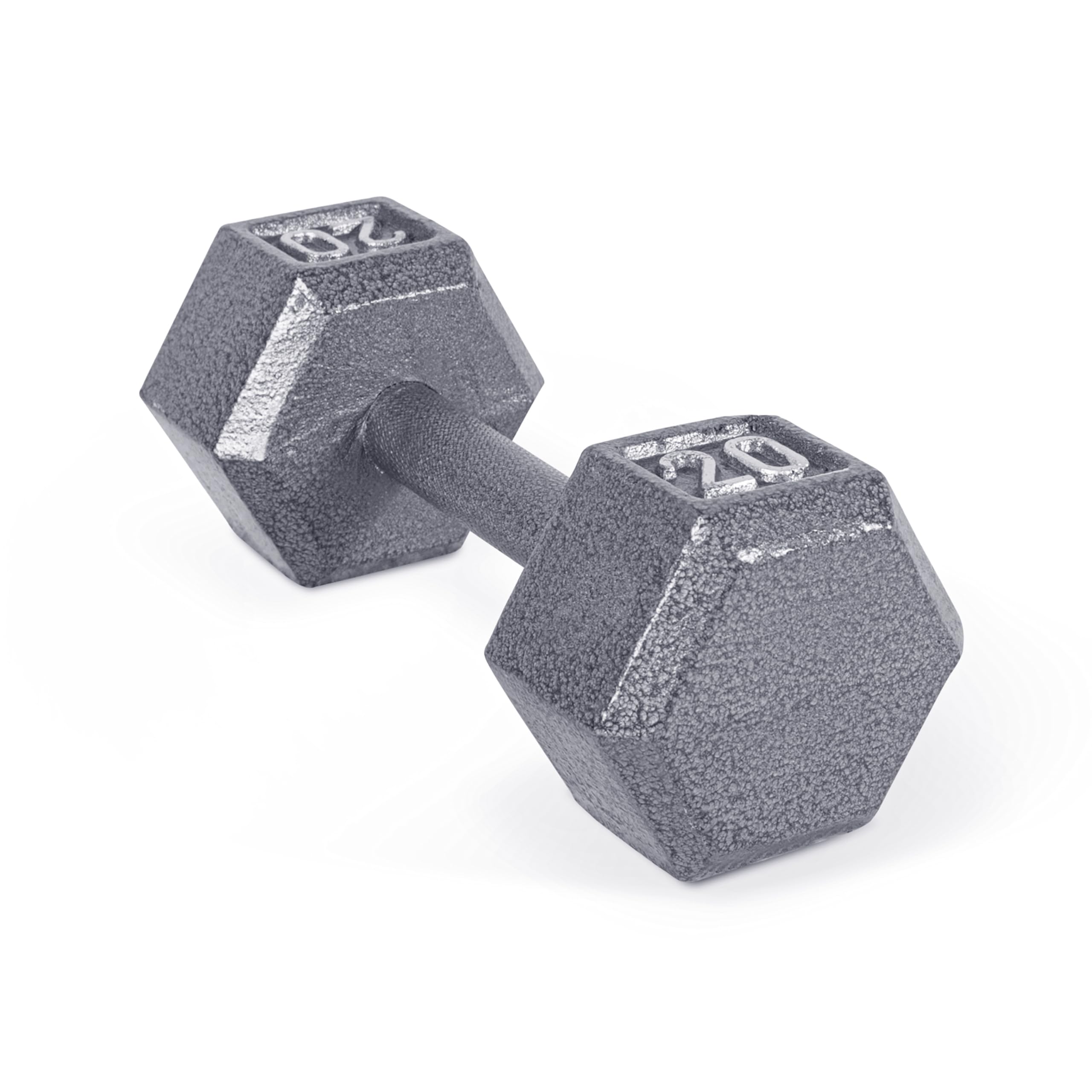 CAP Barbell Cast Iron Hex Dumbbell Set - 5-50 lbs Weight Options for Home Gym, Strength Training & CrossFit Workouts