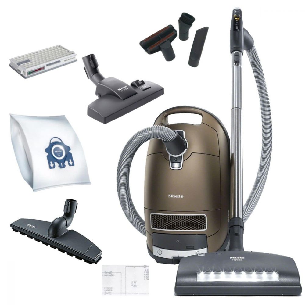 Miele Brilliant Complete C3 Vacuum Cleaner | Powerful Suction for Hardwood Floors & Carpets | Perfect for Pet Hair, Allergies & Home Cleaning