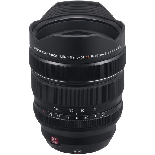 Fujifilm XF 8-16mm f/2.8 R LM WR Ultra Wide Angle Zoom Lens for Fujifilm X-Mount Cameras - Perfect for Landscape, Architecture & Astrophotography