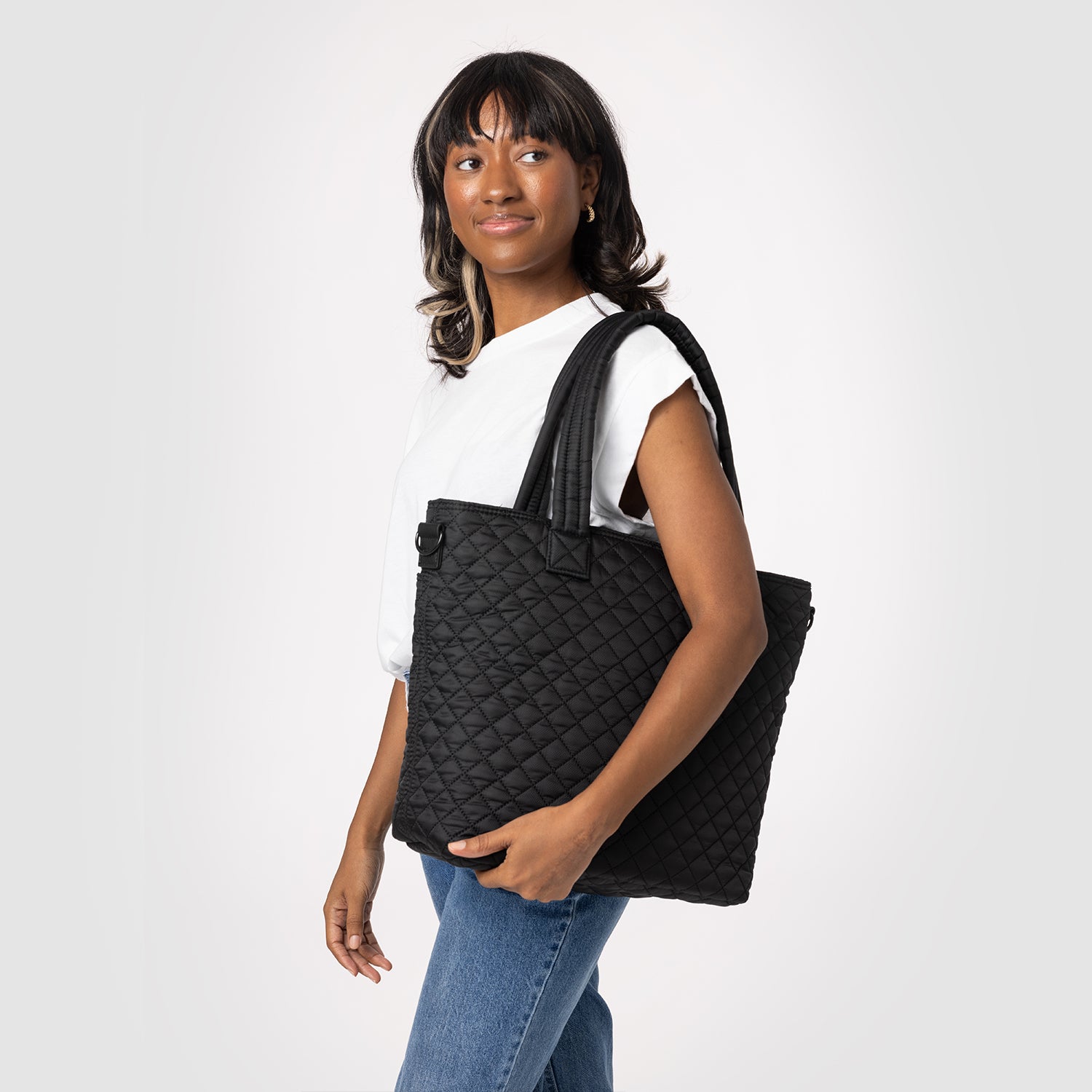 Harper Tote Quilted Handbag - Stylish Crossbody Purse for Women | Perfect for Work, Travel & Everyday Use