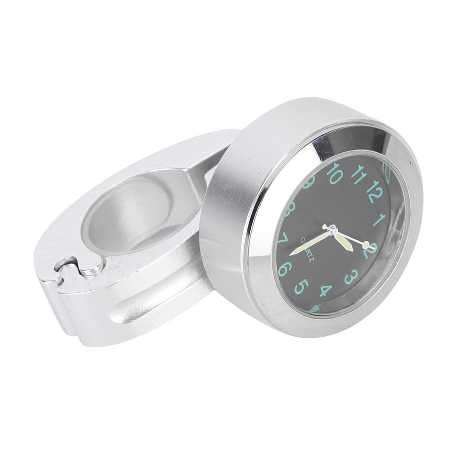 Shockproof Motorcycle Handlebar Clock - Waterproof Digital Dial Watch for Harley, Honda, Yamaha - Perfect for Cruiser, Touring & Adventure Bikes - Durable Timepiece for Long Rides & Outdoor Adventures