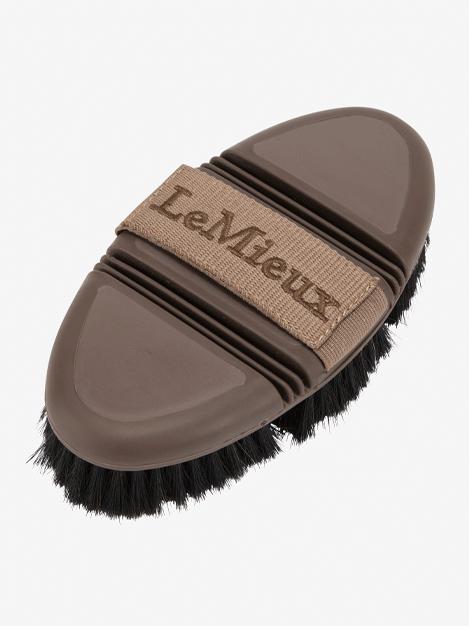 LeMieux Flexi Soft Body Brush for Horses - Gentle Grooming & Massage Tool for Shiny Coat & Healthy Skin - Perfect for Daily Care & Show Preparation