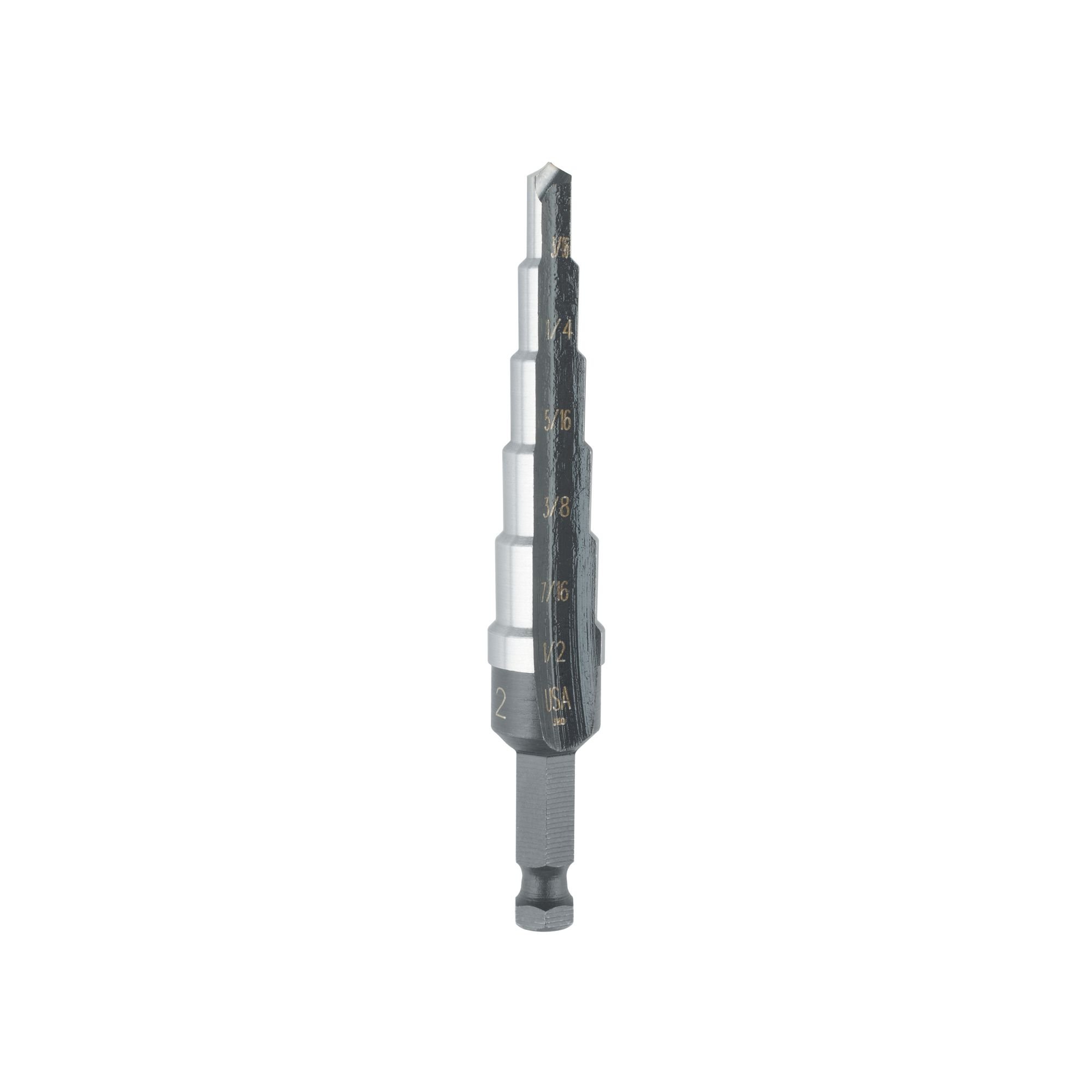 **Irwin Tools IRWIN 4-Piece Step Drill Bit Set (10225) - High-Speed Steel, Multi-Purpose for Metal, Wood & Plastic - Perfect for DIY, Home Improvement & Electrical Projects**