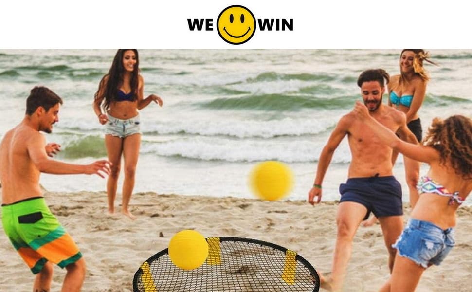 Glow in The Dark Spike Replacement Balls for Roundnet Game - Night Play, 20-30 Minute Light Up - Perfect for Beach, Backyard, and Outdoor Nighttime Sports Activities