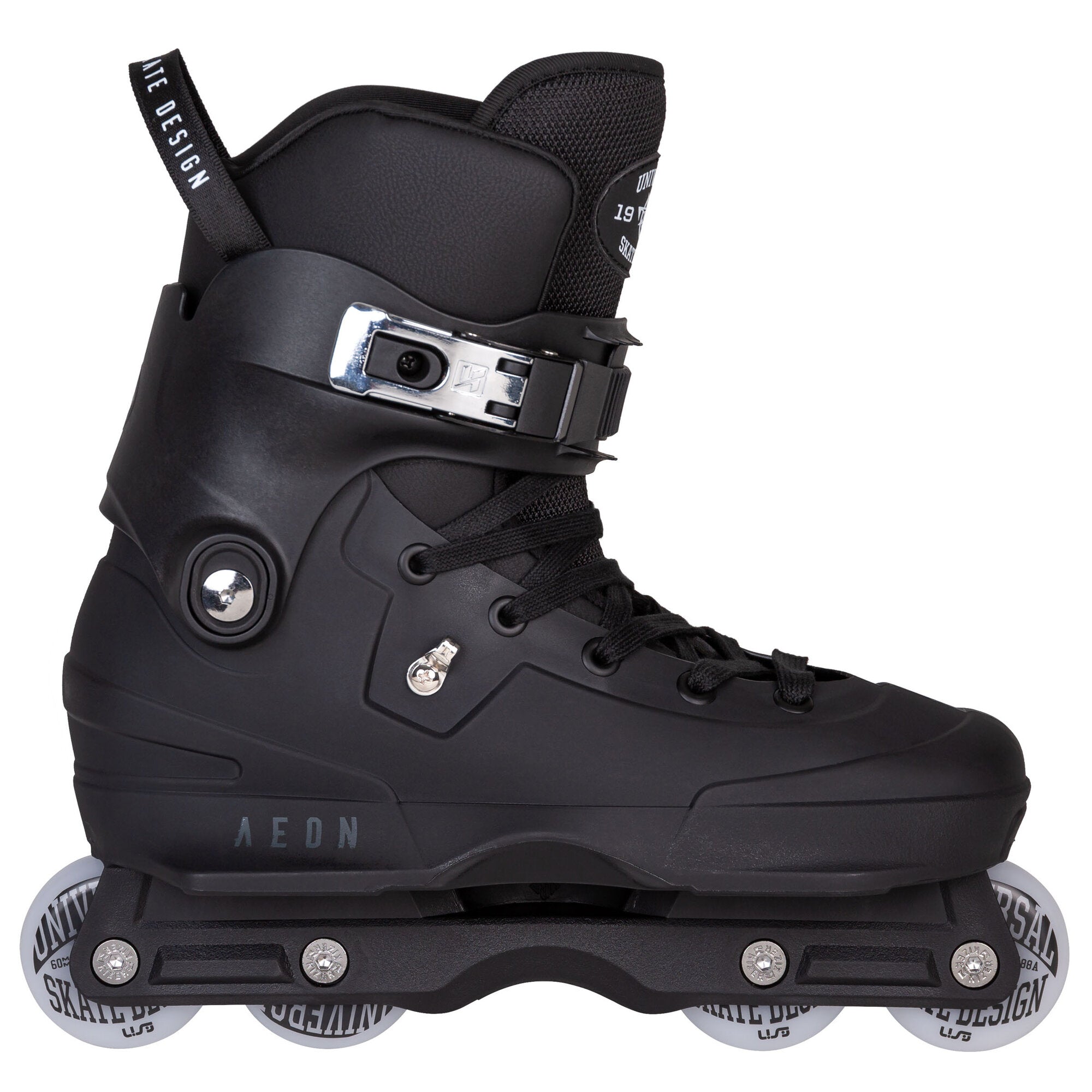 Aeon 60 Black - Premium Skateboard Wheels for Smooth Riding | Perfect for Street Skating, Park Tricks & Commuting