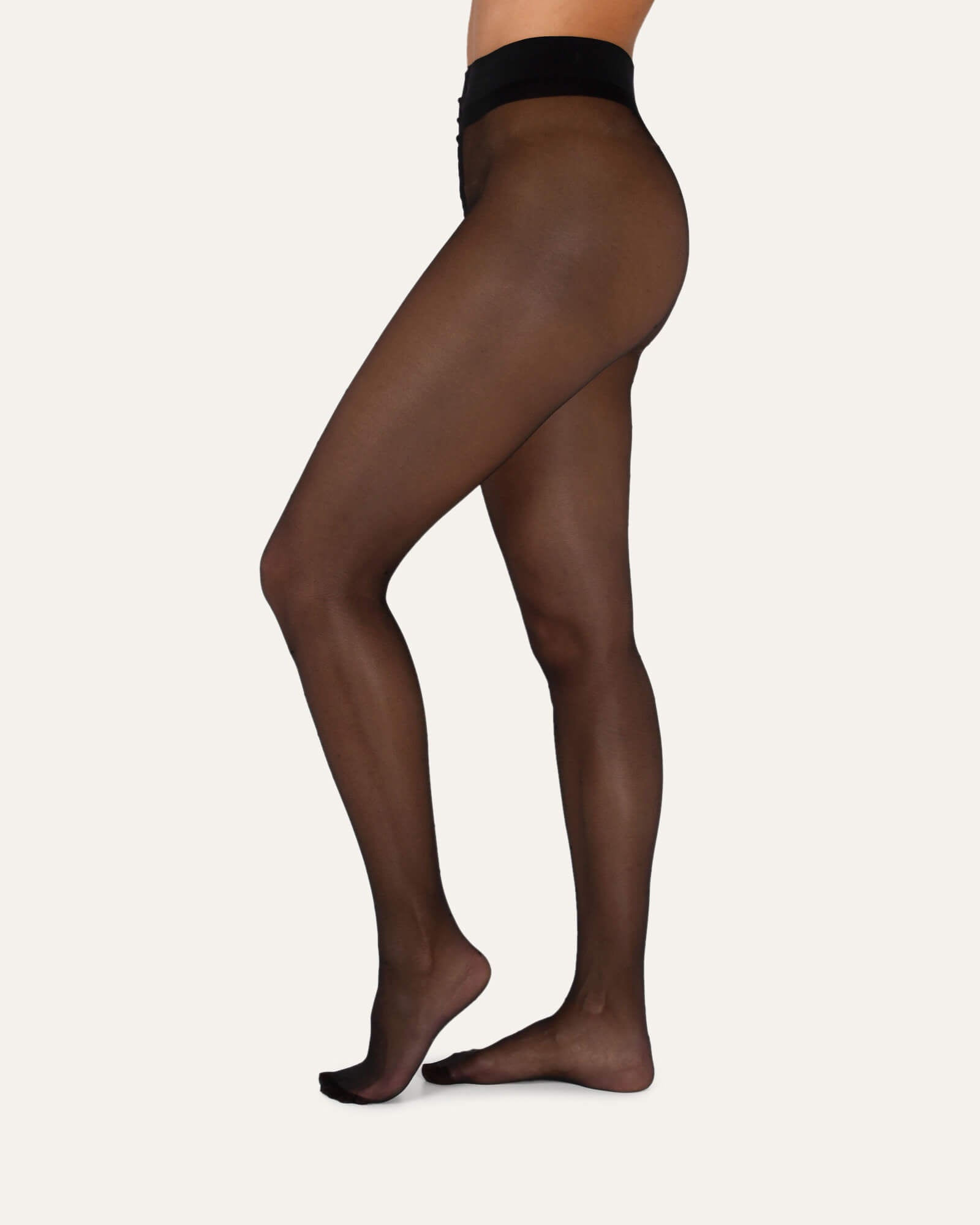 LEVANTE LUXURY Matte 30 Denier Tights for Women - Black Opaque Pantyhose, Comfortable & Stretchy - Perfect for Work, Party & Everyday Wear