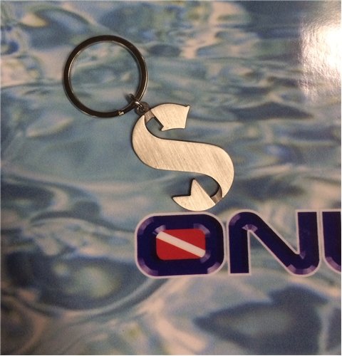 Scubapro Metal S Keychains - Durable Dive Gear Accessory for Scuba Enthusiasts, Perfect for Keys, Bags, and Dive Equipment