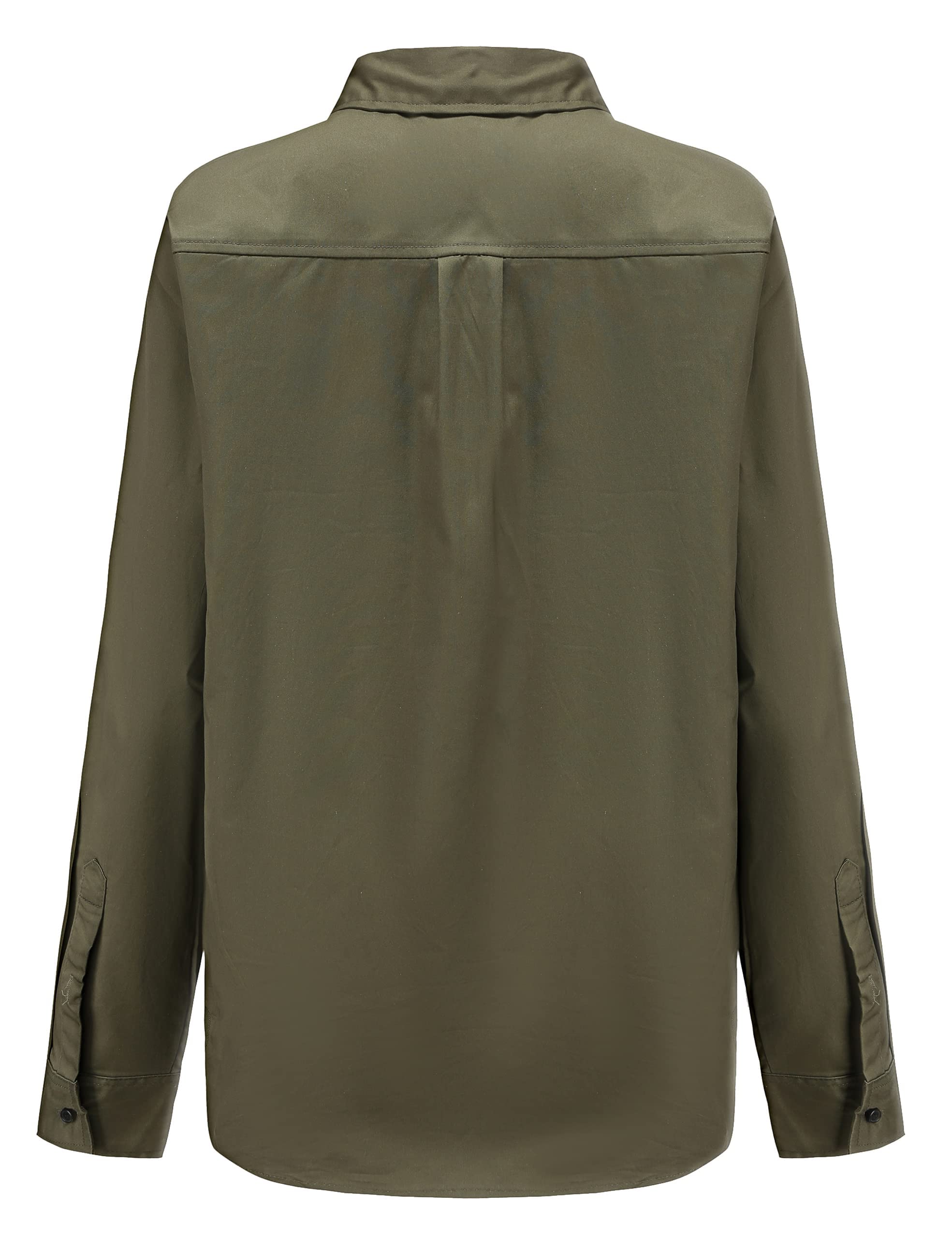 Oversized Button Down Shirts for Women - Long Sleeve Casual Dress Shirts with High Low Hem | Perfect for Work, Office, Date Night & Everyday Wear