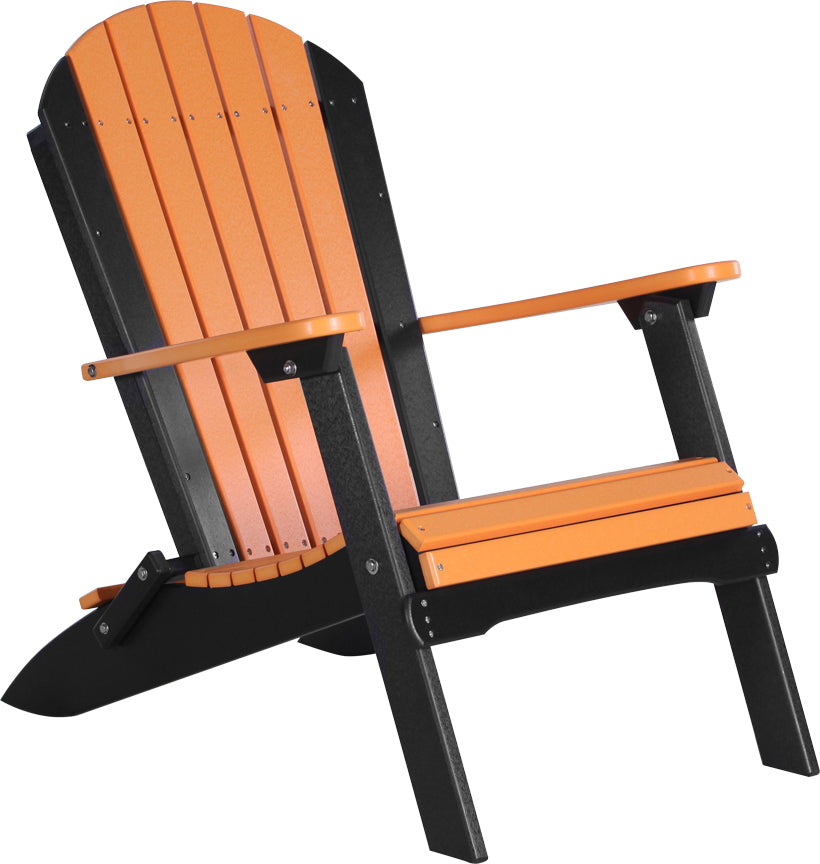 Premium Folding Adirondack Chair - Outdoor Patio Furniture, Lightweight & Weather-Resistant for Backyard, Garden, Poolside Relaxation