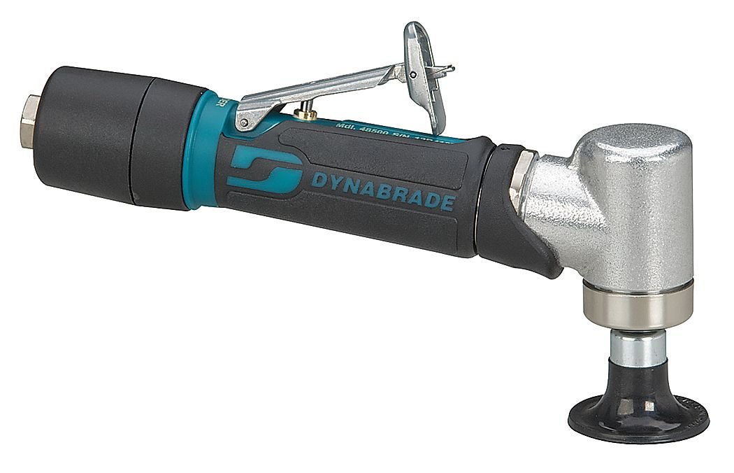 Dynabrade 48500 Air Disc Sander - 0.4 HP Industrial Pneumatic Sander with 2 Inch Disc for Metal, Wood & Automotive Sanding | Perfect for DIY Projects & Professional Workshops