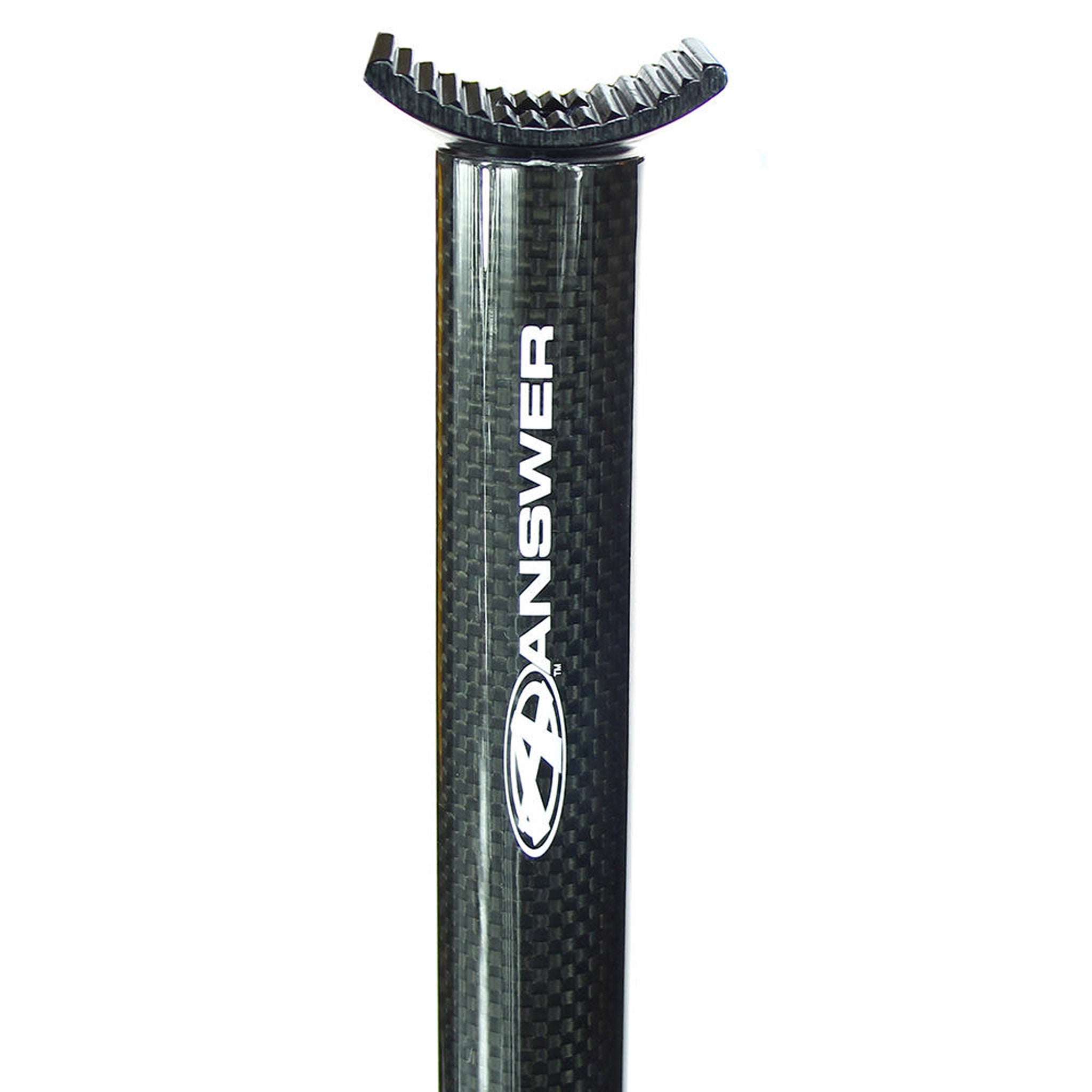 AnswerBMX Carbon Pivotal Seatpost - 26.8x300mm Lightweight Carbon Fiber Bike Seat Post for BMX, Mountain & Road Bikes - Perfect for Racing, Commuting & Off-Road Cycling