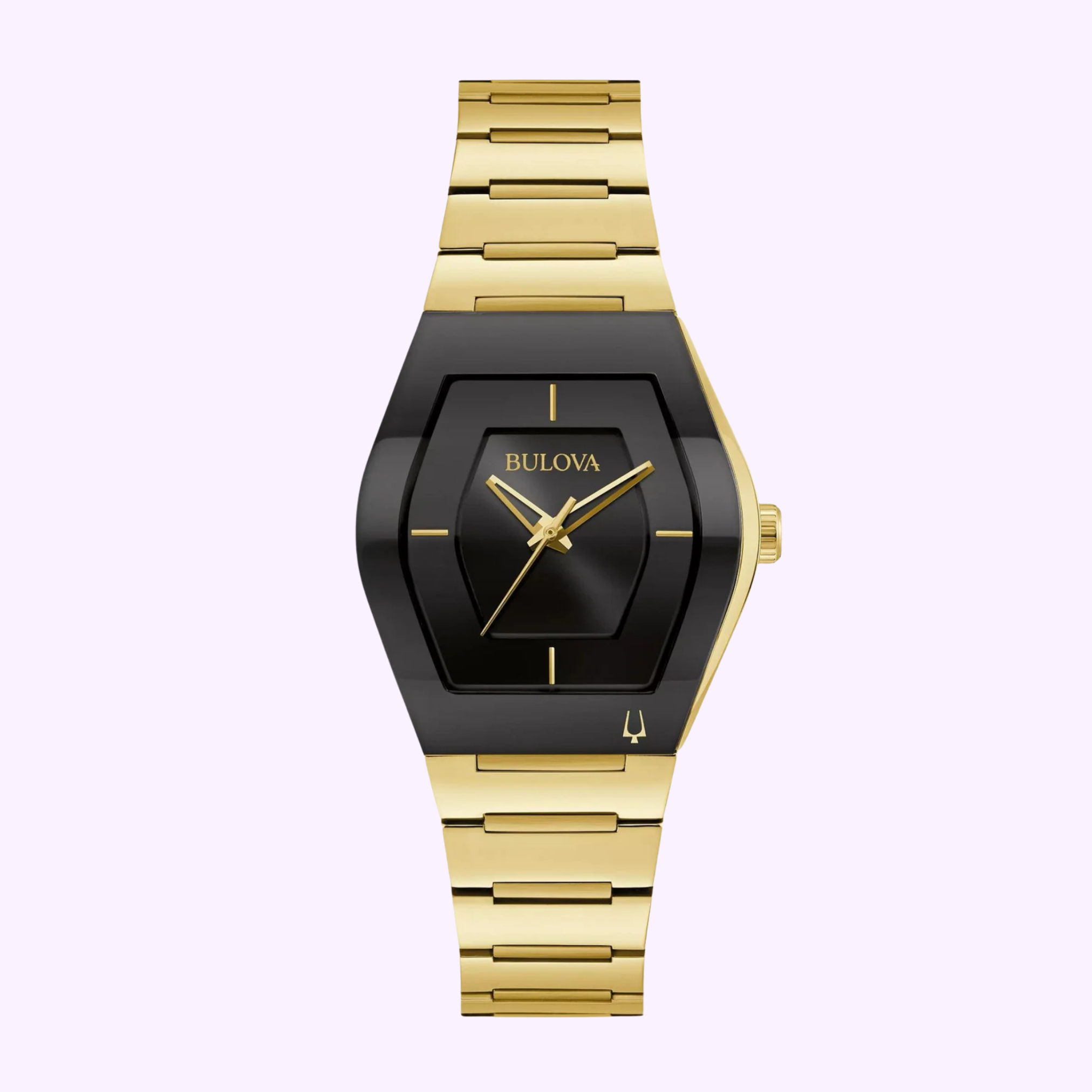 Bulova Gemini 97L164 Women's Luxury Watch - Elegant Gold-Tone Stainless Steel Bracelet, Water Resistant - Perfect for Office, Party & Special Occasions