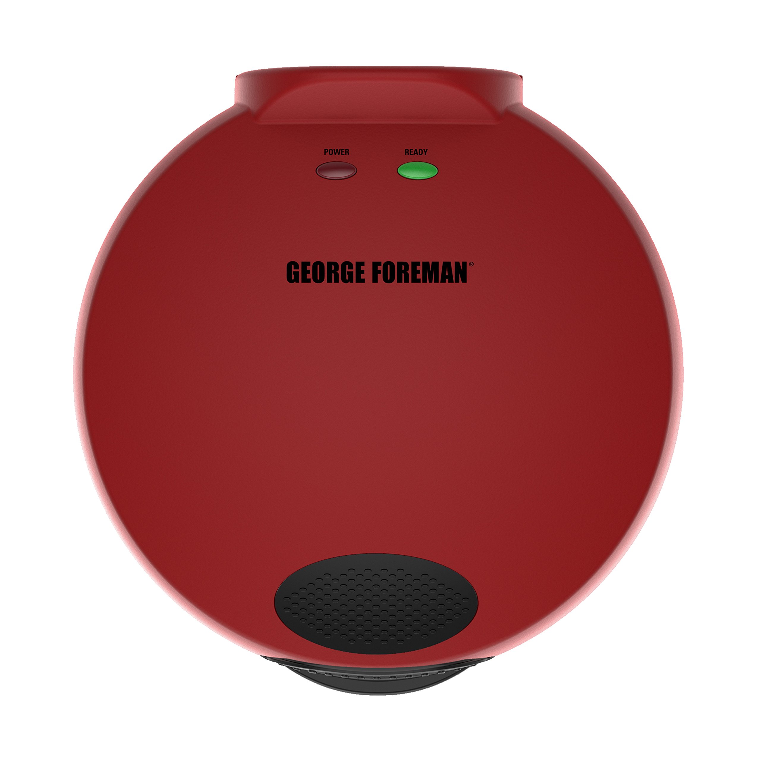 George Foreman 10 Inch Electric Quesadilla Maker - Red (GFQ001) | Fast & Easy Quesadilla, Panini & Sandwich Press for Home, Office & Parties