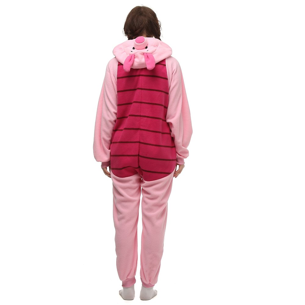 Adorable Piglet Onesie Costume for Adults & Teens - Soft Animal Pajamas for Men & Women | Perfect for Halloween, Cosplay, Sleepwear & Loungewear