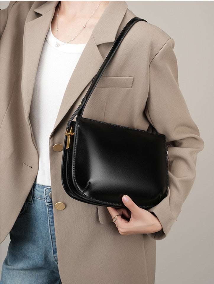 Compact Everyday Shoulder Bag for Women - Lightweight Crossbody Purse with Adjustable Strap, Perfect for Work, Travel & Shopping | Fashionable & Functional Accessory