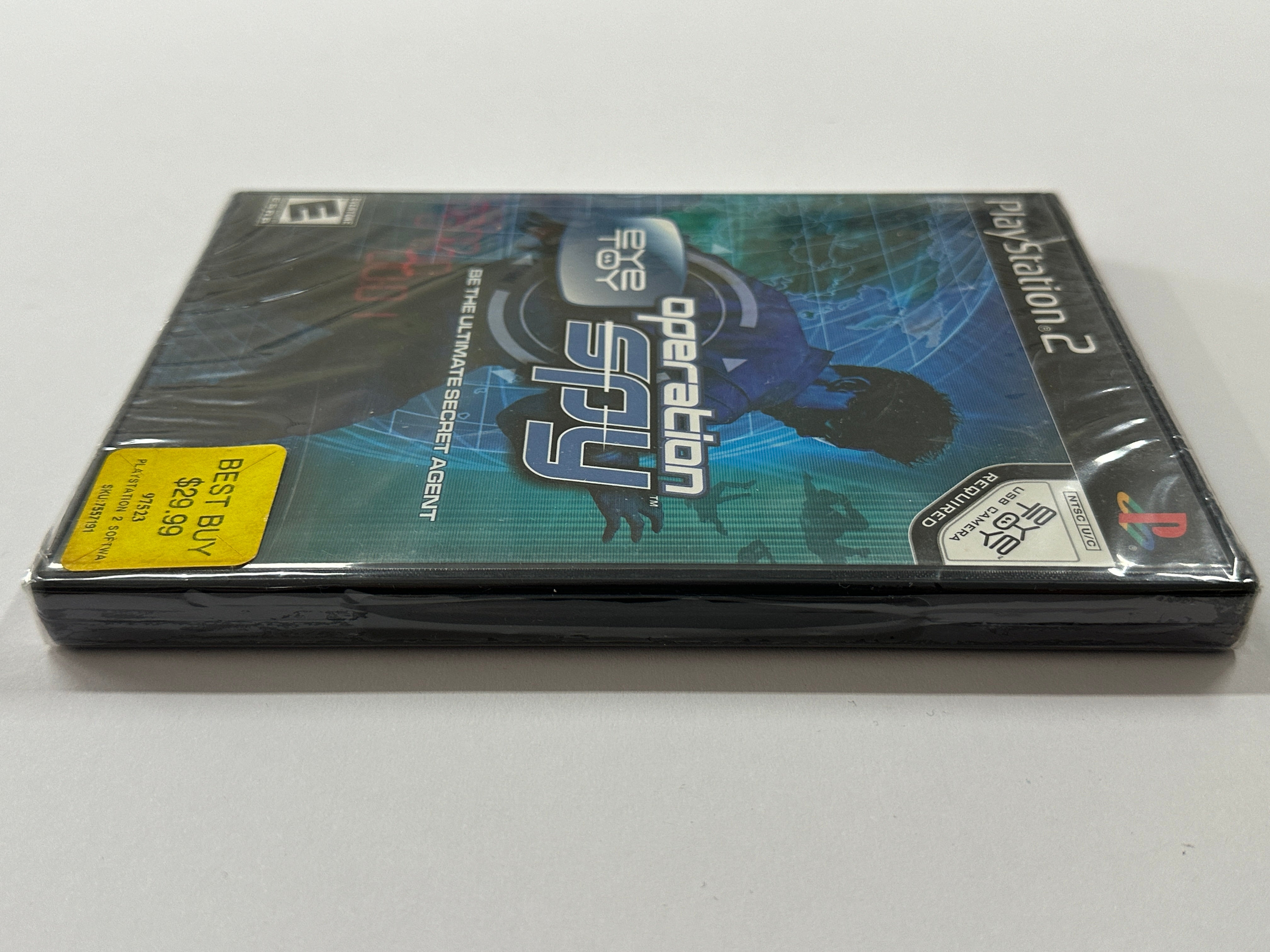 Eye Toy Operation Spy NTSC Video Game - Brand New & Sealed - Perfect for Family Game Nights and Spy-Themed Parties