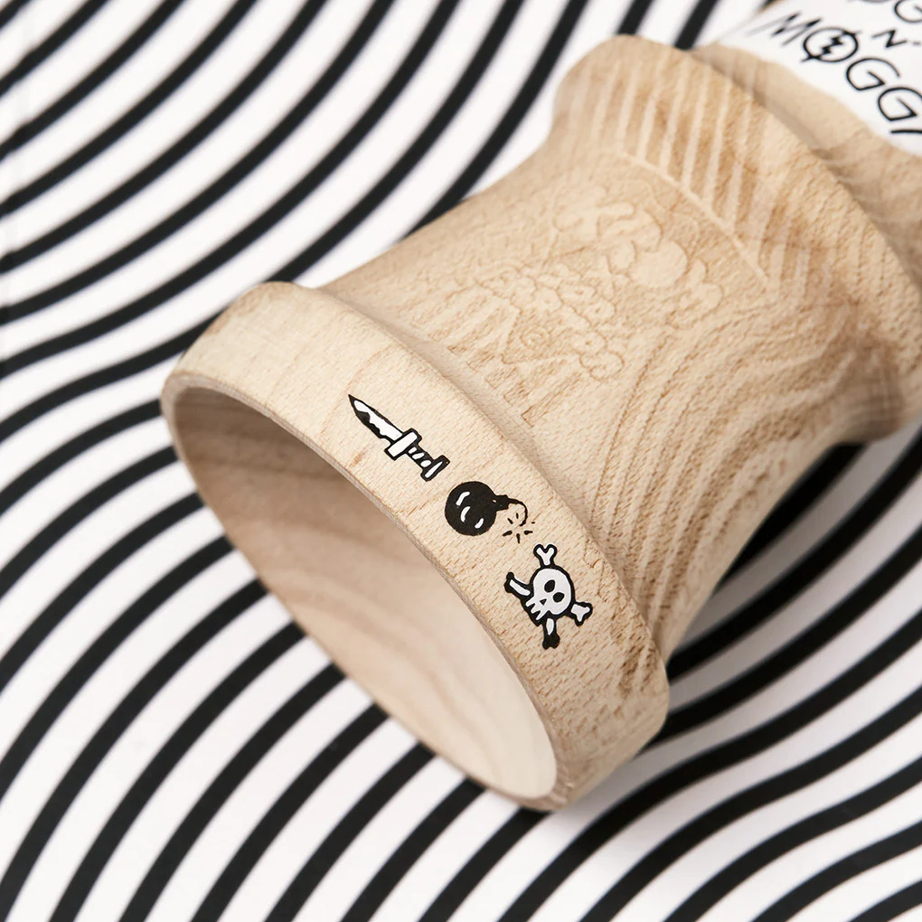 Krom Zoggy n' Moggy Kendama - Premium Wooden Skill Toy for Stress Relief & Focus | Perfect for Office Breaks, Outdoor Play & Mindfulness Practice