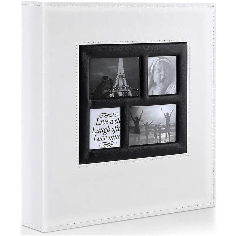 4x6 Photo Album with 1000 Pockets - Extra Large Capacity Scrapbook for Wedding, Family & Travel Memories | Acid-Free Archival Storage