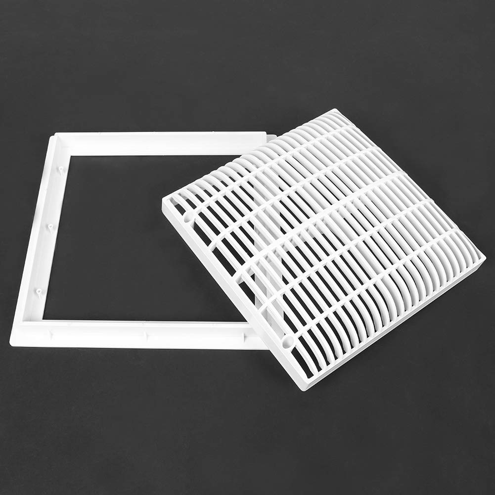 30x30cm Reliable Plastic Swimming Pool Drain Cover - Safe & Durable Pool Accessory for Inground & Above Ground Pools | Perfect for Pool Maintenance & Water Circulation