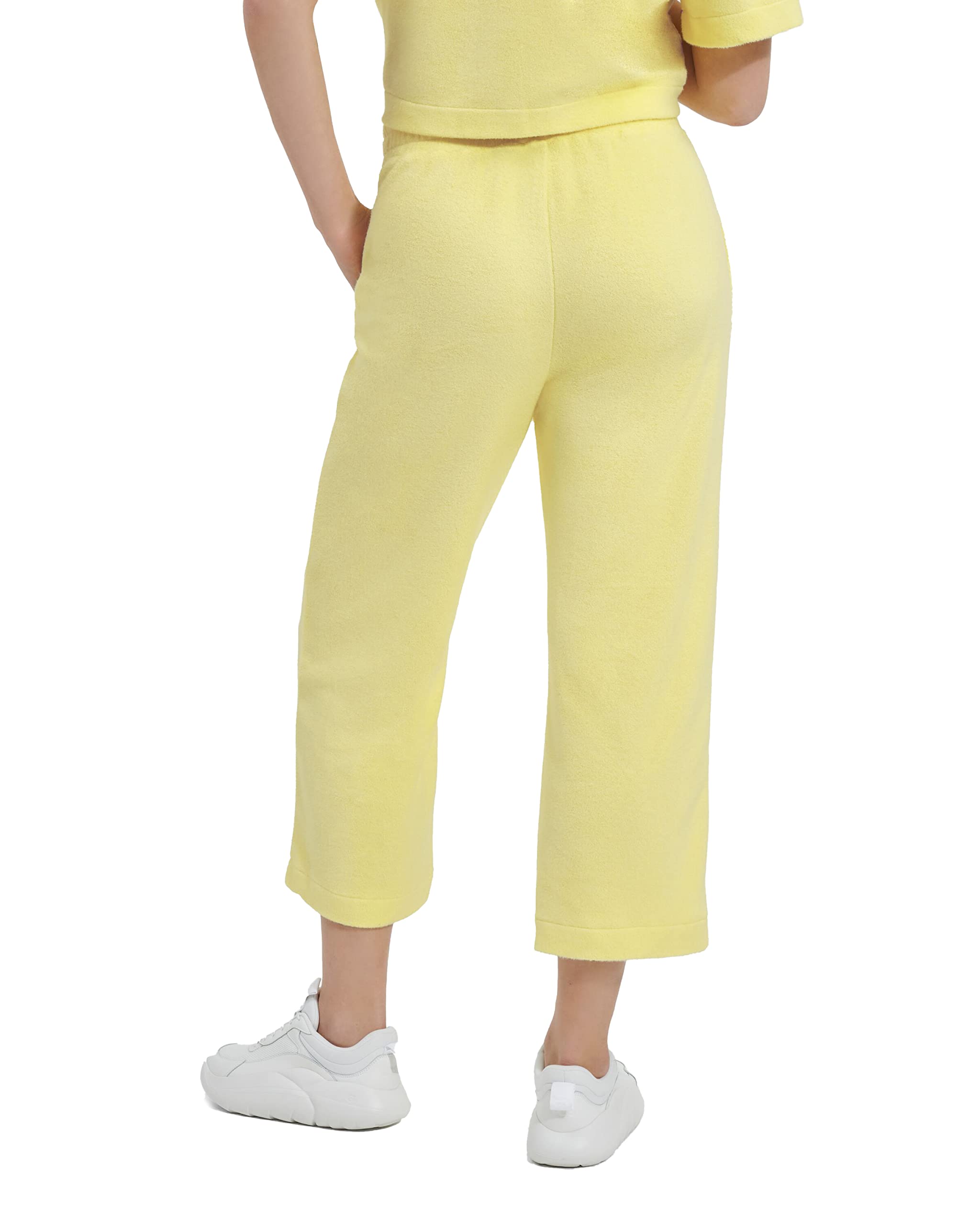 UGG Women's Rosalinda Wide Leg Pants - Soft Fleece Lounge Pants for Women, Comfortable Winter Sleepwear & Casual Wear - Perfect for Lounging at Home, Running Errands, and Traveling