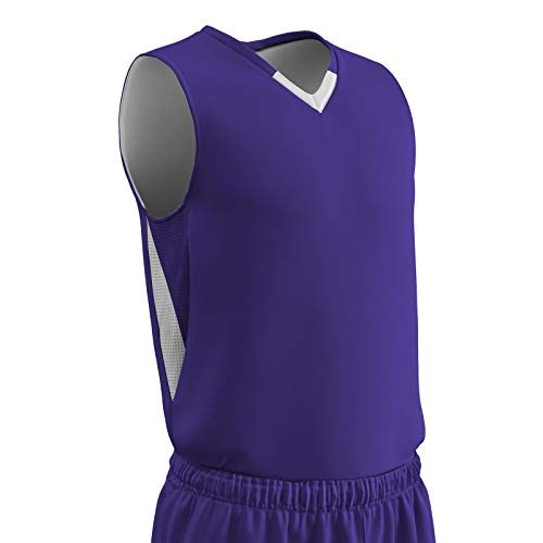 Purple, White