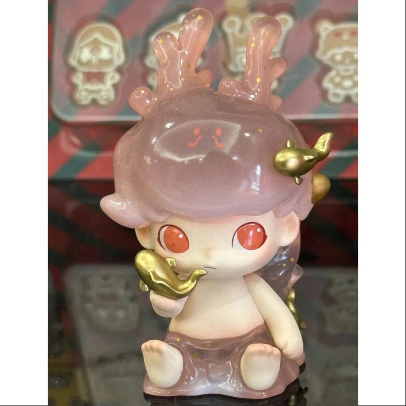 DIMOO Pop Mart Loong Presents the Treasure Series DIMOO FORTUNE LOONG Collectible Figure - Perfect for Display, Gifts, and Anime Fans Collection