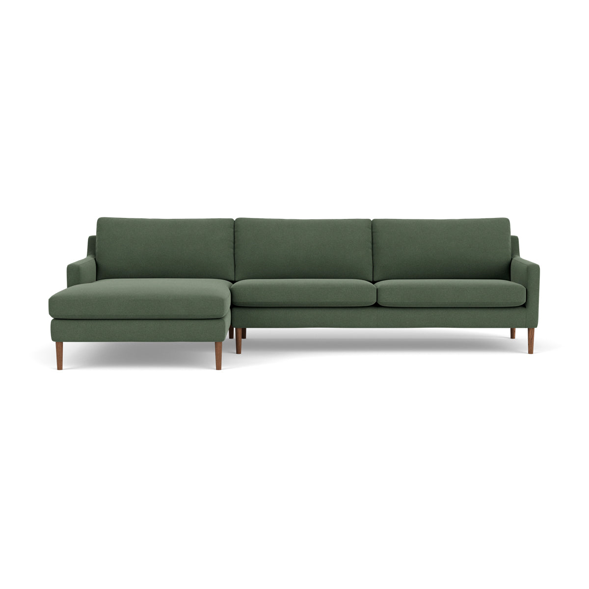Astha Fabric Left Chaise Sofa - Modern L-Shaped Sectional Couch with Reversible Design for Living Room, Lounge & Home Theater Comfort