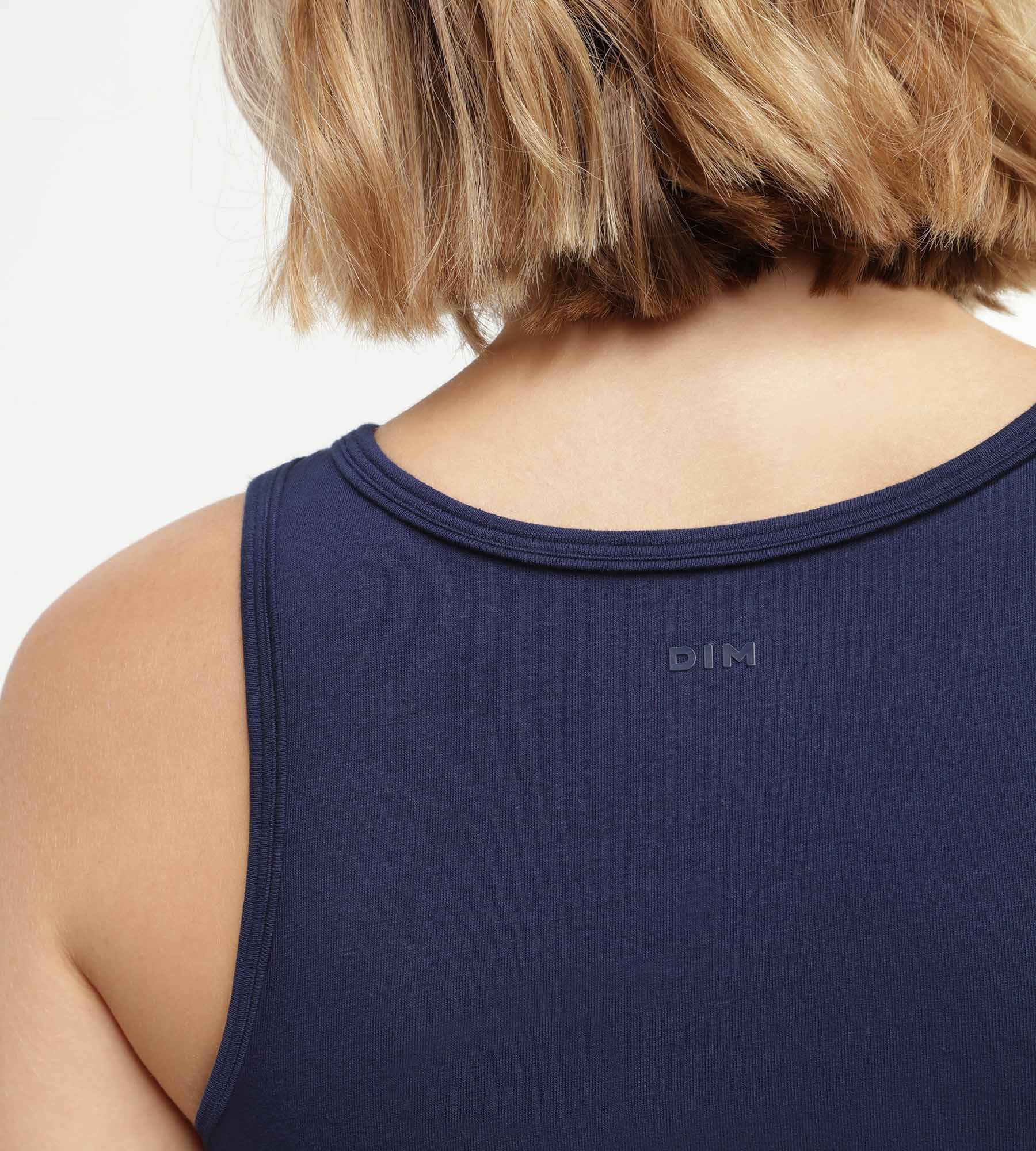 Women's Thermoregulating Sport Tank Top - Blue Dim Move Jersey - Perfect for Yoga, Running & Gym Workouts