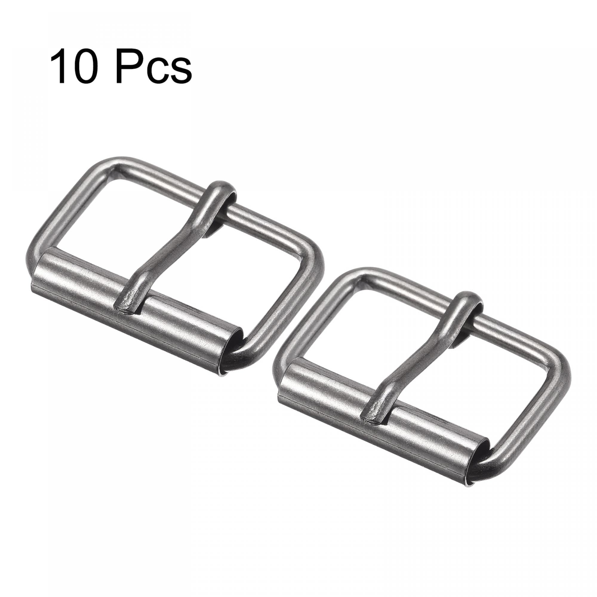 uxcell Durable Metal Roller Buckles for Belts, Bags & Straps - Heavy Duty DIY Hardware for Crafting, Leatherworking & Fashion Accessories - Perfect for Handmade Purses, Backpacks & Waist Belts