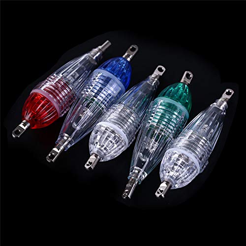 4Pcs LED Flashing Mini Deep Drop Underwater Fishing Lights - Squid & Fish Lure Lights for Night Fishing - Perfect for Deep Sea, Lake, and River Fishing Adventures