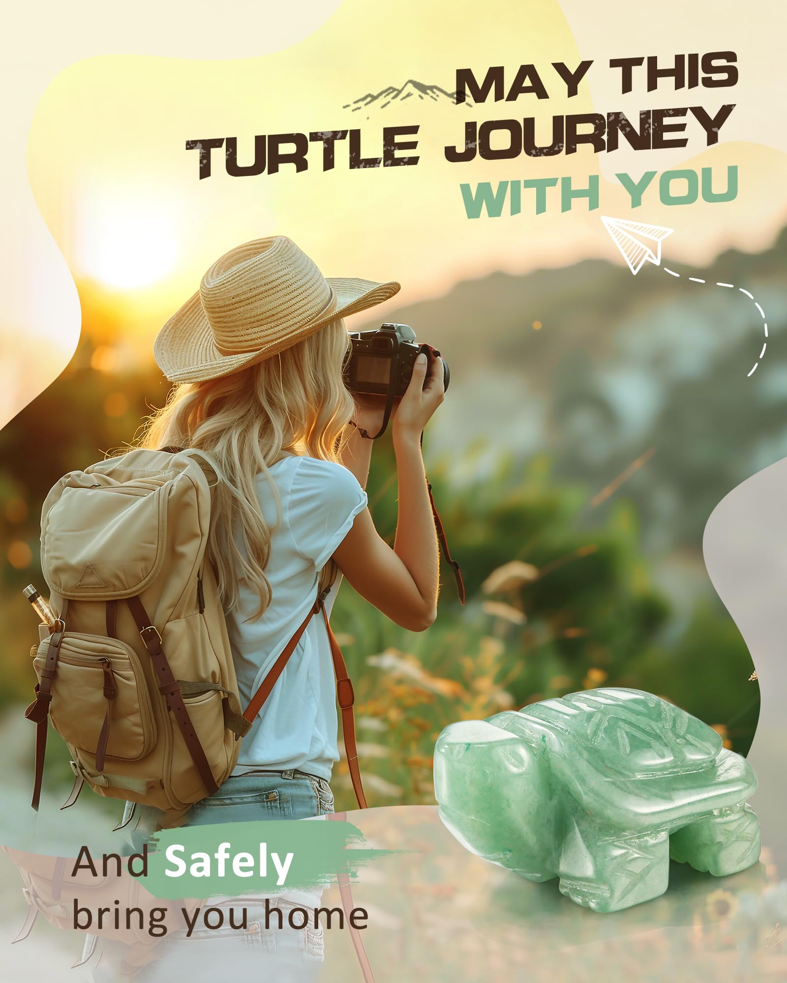 MANVEN Travel Jewelry Set - Stylish Turtle Pendant Necklace & Bracelet Gift for Women & Men - Perfect Travel Accessories for Frequent Flyers & Adventurers - Ideal for Vacations, Road Trips & Beach Getaways