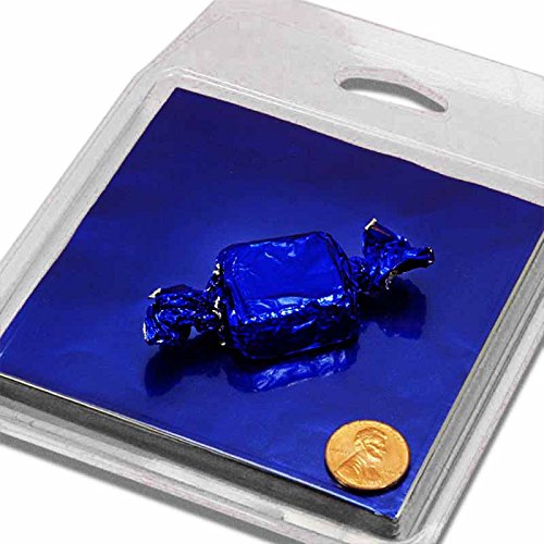 Blue Candy Foil Wrappers 4