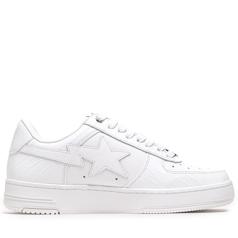 Bape Sta #3 White Sneakers - A Bathing Ape Streetwear Shoes for Men | Casual Wear & Urban Fashion Lifestyle