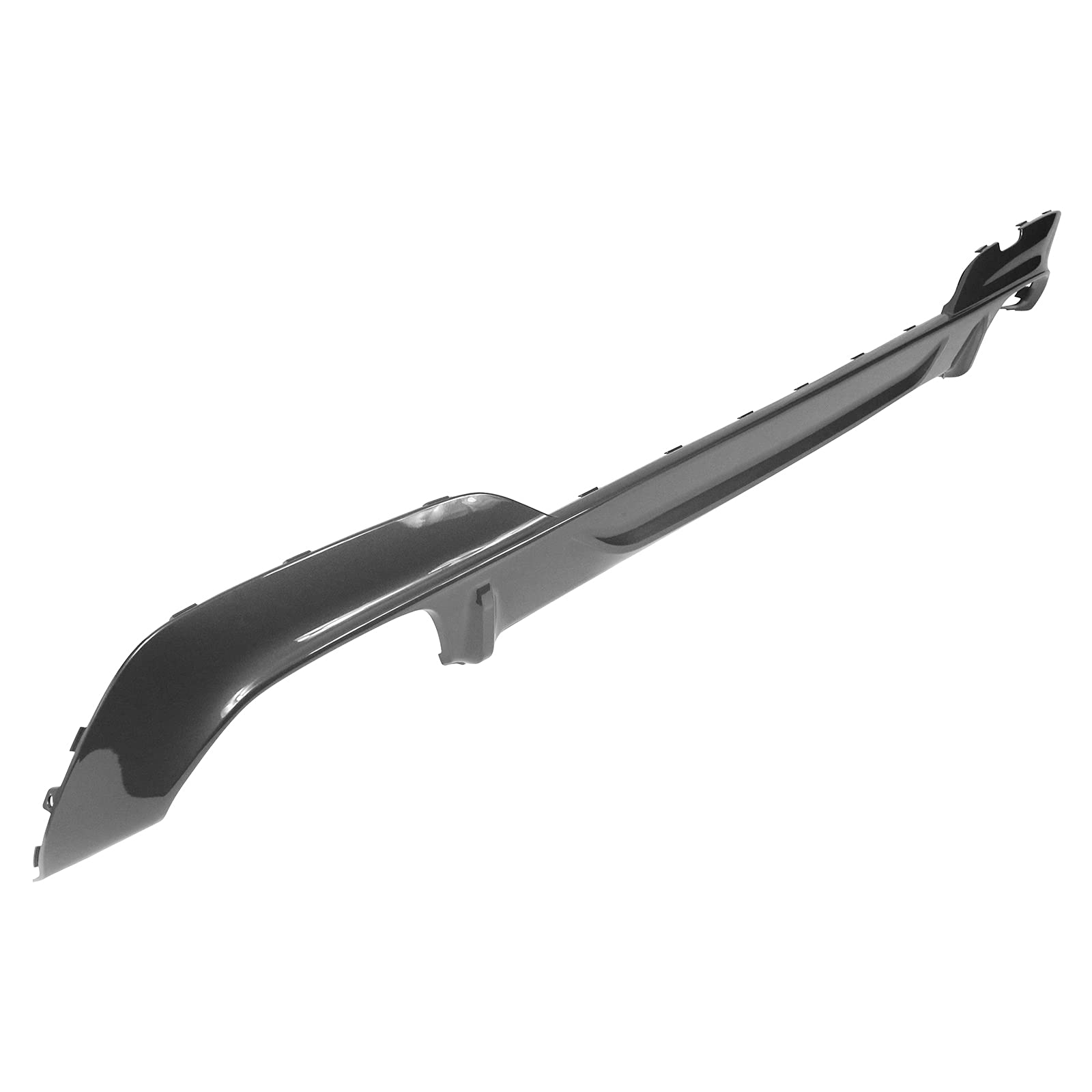 IKON MOTORSPORTS Rear Diffuser for 2019-2022 BMW G20 3 Series M340i | M-Tech M Sport Style Square Outlet Rear Bumper Lip Valance Spoiler Body Kit | Upgrade Your BMW's Aerodynamics & Style for Street Racing & Car Shows