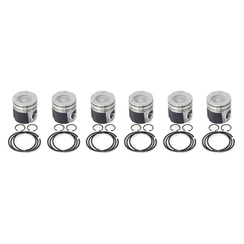1998-2002 5.9L Cummins Diesel Engine Piston Kit - High Performance Replacement for Dodge Ram 2500/3500 Trucks - Perfect for Engine Rebuilds & Upgrades