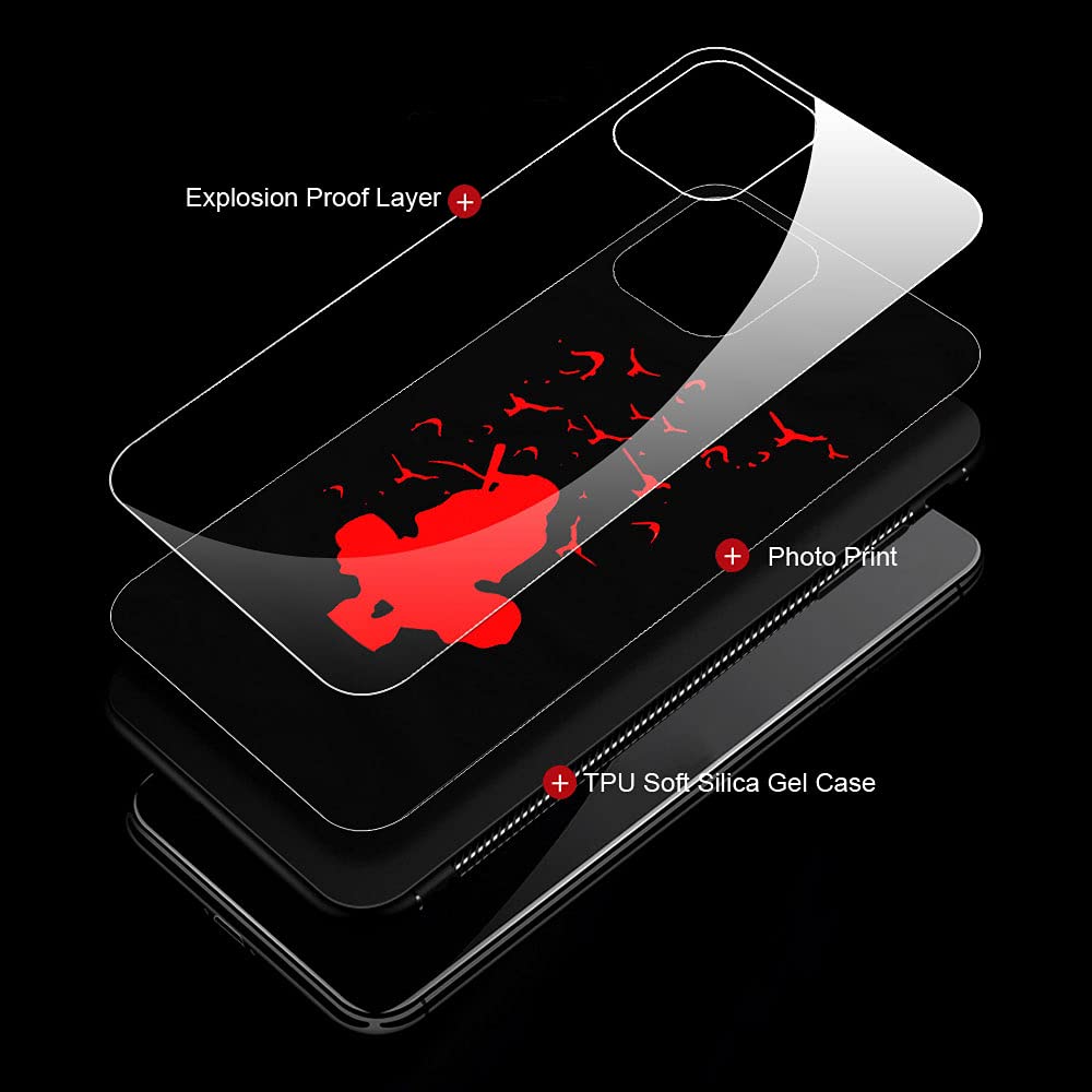 Anime Pattern iPhone 13 Pro Max Case - Shockproof TPU Protective Cover for Men & Boys | Compatible with iPhone 13 Pro Max | Anti-Scratch Durable Phone Case | Perfect for Anime Fans & Daily Use