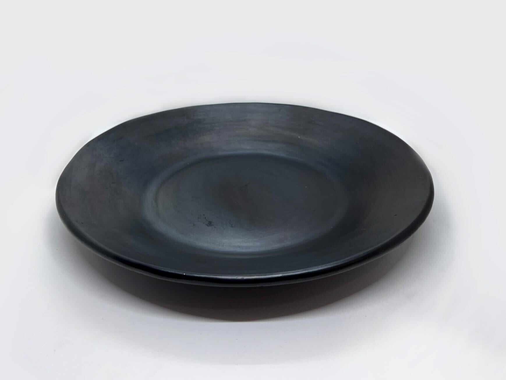 Premium Chamba Round Plates Set of 4 - Handcrafted Ceramic Dinner Plates 10 Inch - Microwave & Dishwasher Safe - Perfect for Dining, Entertaining & Home Decor