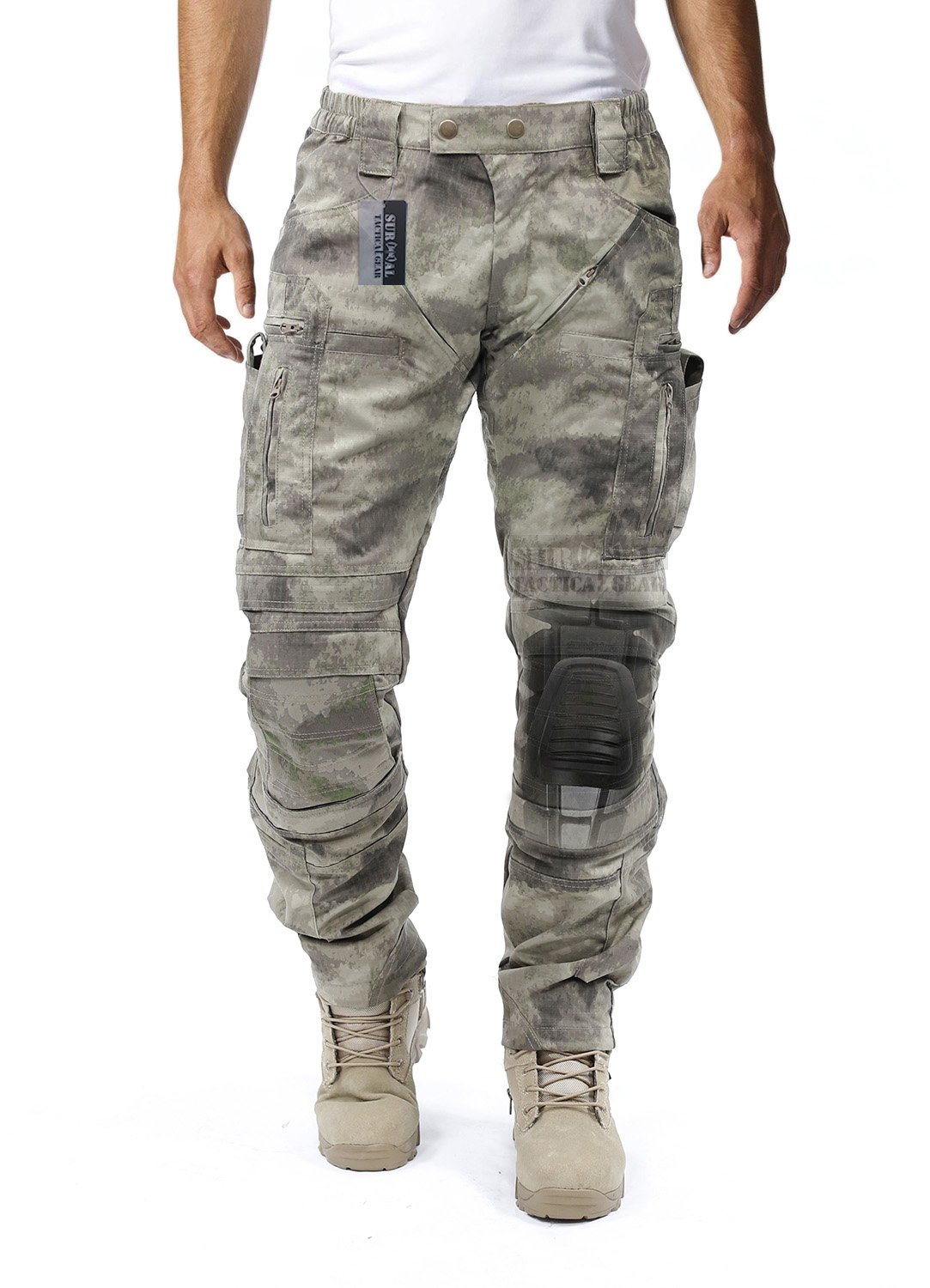 Tactical Pants for Men - Airsoft & Survival Gear with Knee Protection & Airflow System | Perfect for Outdoor Adventures, Airsoft Battles & Tactical Training