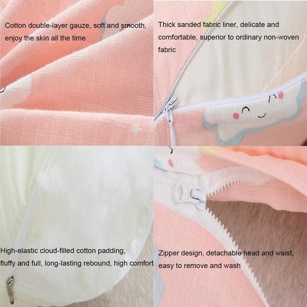 U-Shaped Pregnancy Pillow for Moms-to-Be - Full Body Maternity Support Pillow with Removable Cover - Comfortable Sleeping Aid for Pregnant Women - Perfect for Back Pain Relief, Side Sleeping & Nursing Support