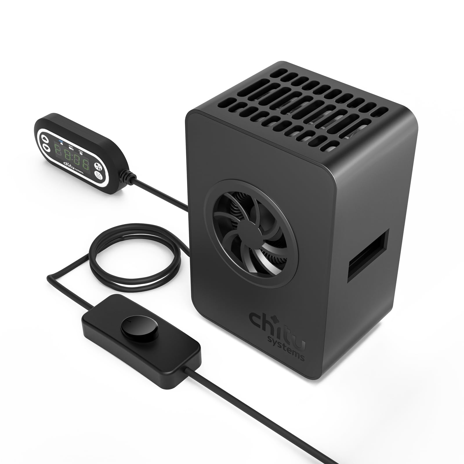 Chitu Systems Upgraded Mini Heater for 3D Printers - Versatile Temperature Control, Easy Installation, Quiet Operation, High-Performance Fan & Overheat Protection - Compatible with Most LCD 3D Printers - Perfect for Home, Office & Workshop Use