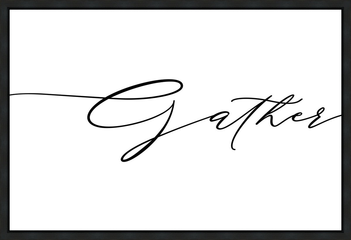 Premium Gather Gallery Wrap Canvas - High-Quality Stretched Canvas for Wall Art & Home Decor - Perfect for Living Room, Bedroom & Office Display