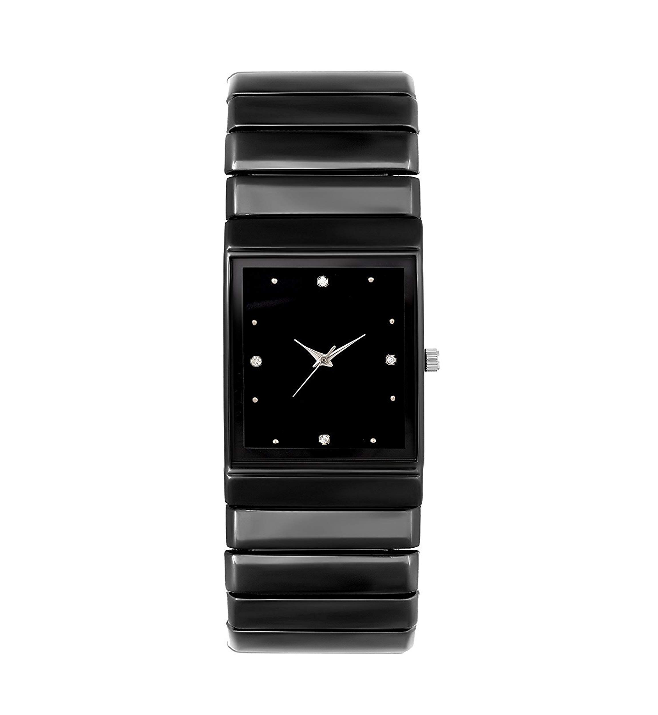 HORCHIS Black IIK Women's Watch - Elegant Fashion Watch for Women, Waterproof & Stainless Steel - Perfect for Daily Wear, Office, and Special Occasions