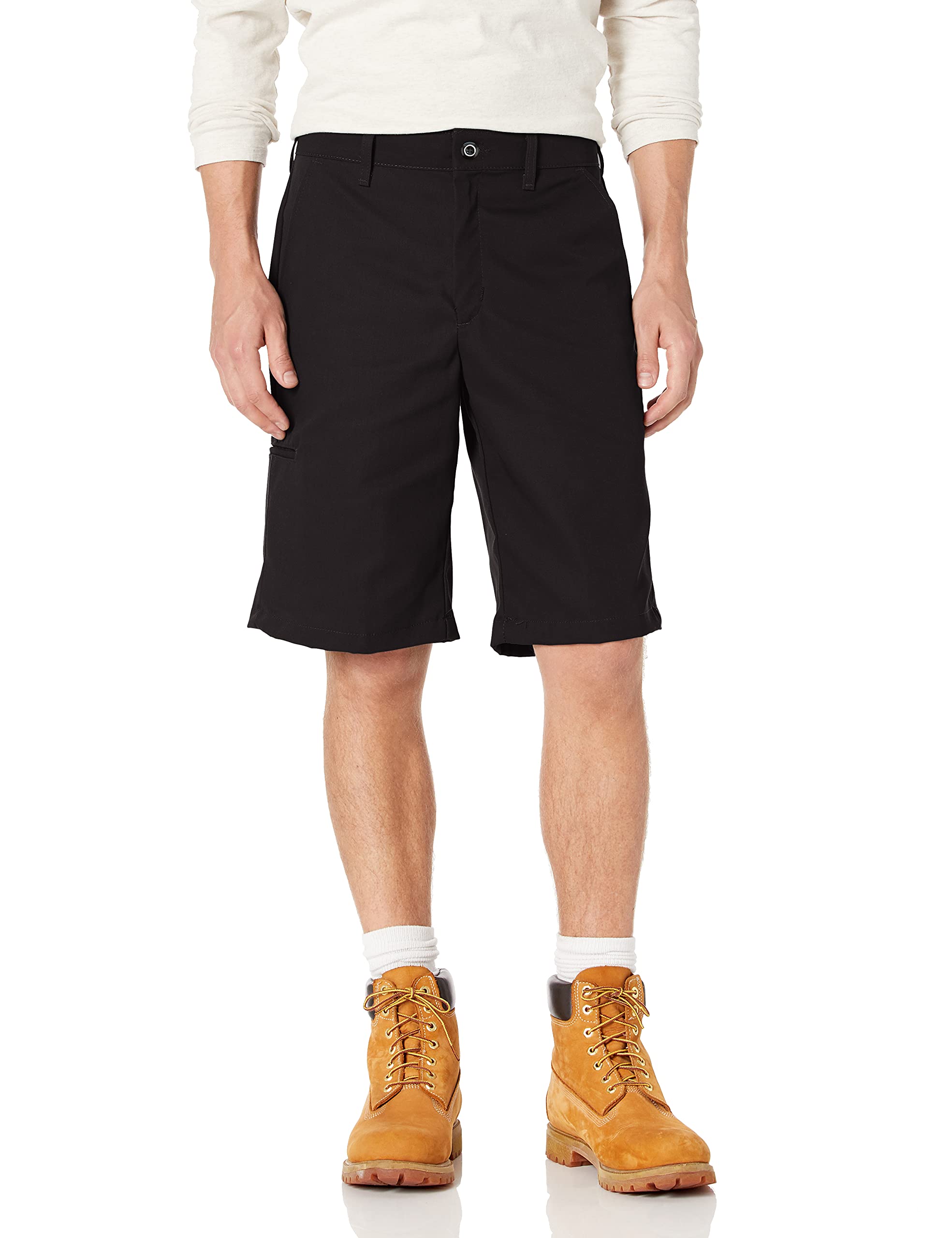 Red Kap Men's Work Shorts with Cell Phone Pocket - Durable & Comfortable for Construction, Landscaping, and Outdoor Work