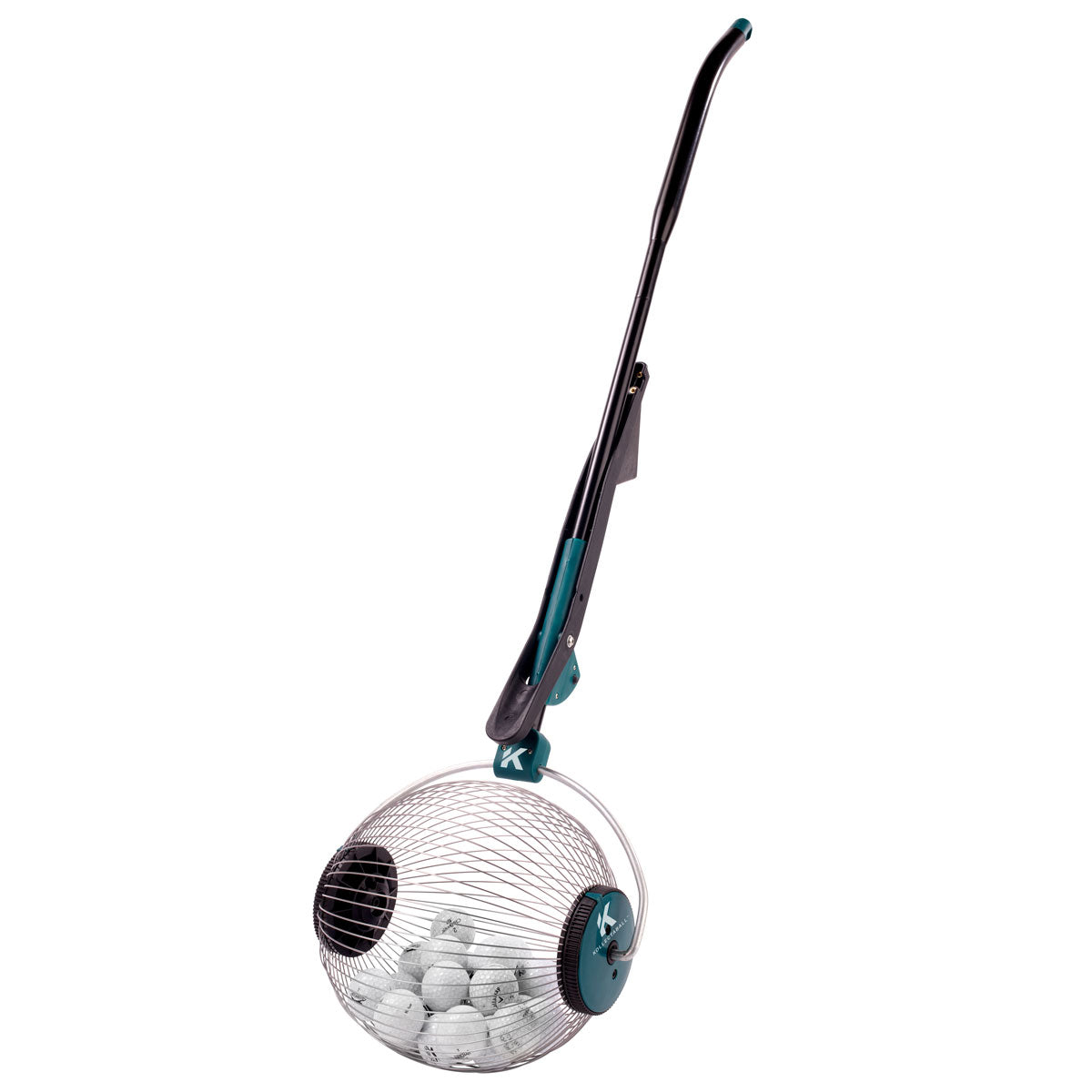 Kollectaball K Golf Ball Pick Up Collector - Portable Golf Ball Retriever for Driving Range & Practice - Easy Pickup Tool for Golfers & Coaches