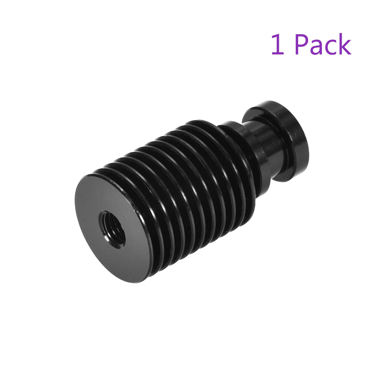 DMiotech M10 to M7 Radiator Adapter for 3D Printer - Aluminum Alloy Black - Compatible with 1.75mm & 3.0mm Filaments - Perfect for Ender 3, CR-10, and DIY 3D Printing Projects