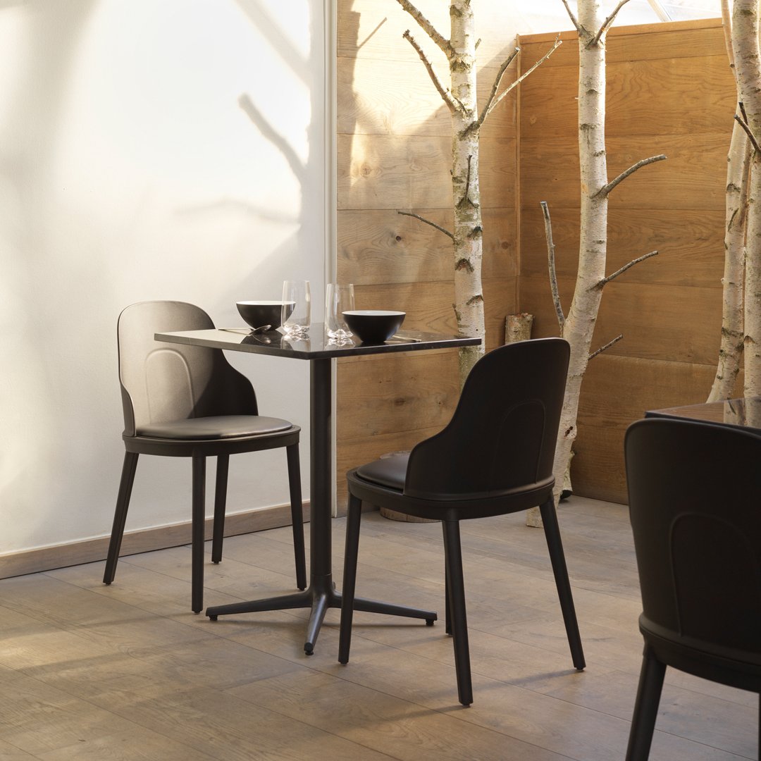 Allez Dining Chair - Upholstered Seat for Comfortable Dining | Perfect for Kitchen, Dining Room & Breakfast Nook