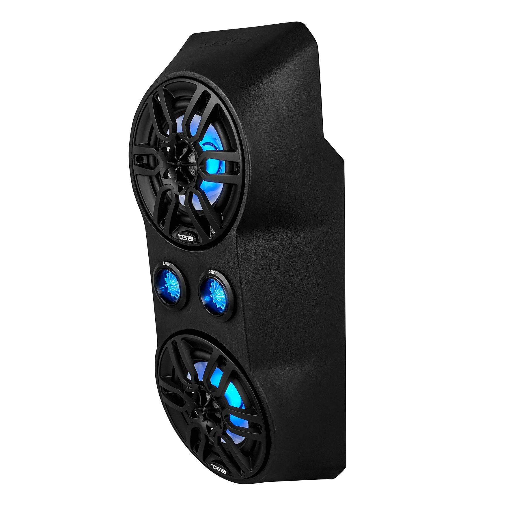 Polaris RZR Waterfall Center Console with 2 x 6.5